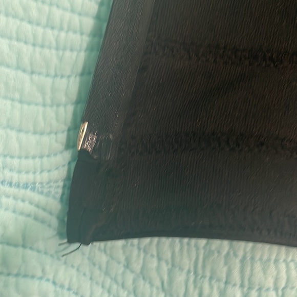 Js collection petite black striped cropped top - Picture 11 of 13